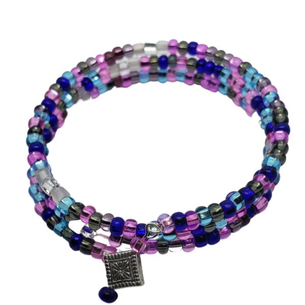 pink-silver-beads-silver-diamond-charm-bracelet